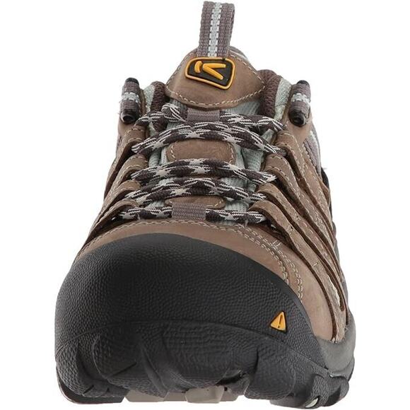 Keen Women's size 8M Flint Beige Steel Toe Work Shoes ~ runs small, NEW - Picture 3 of 8